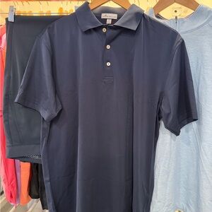 Peter Millar Deep Blue Polo Shirt